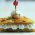 Gaufres salées à la chantilly de saumon